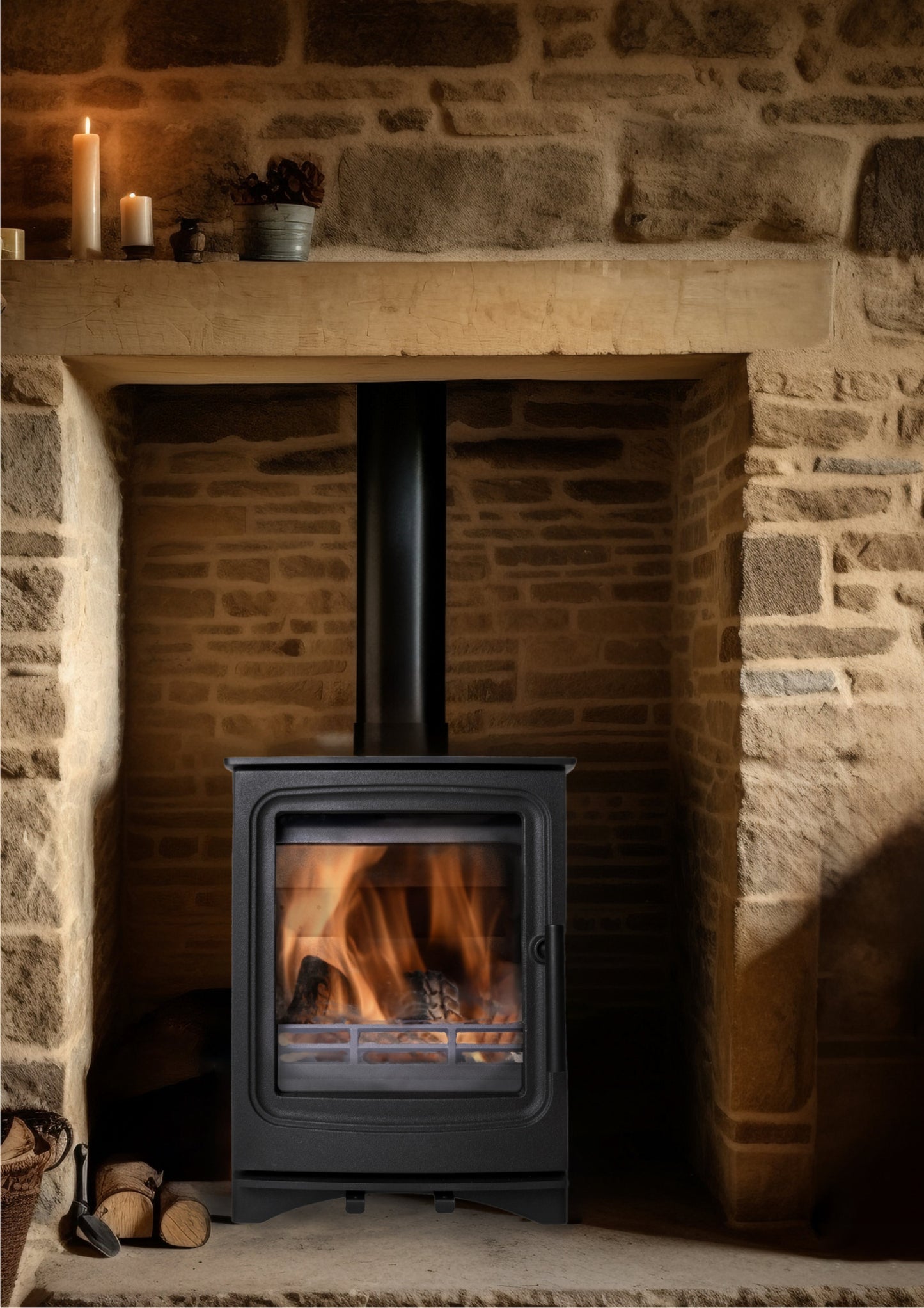 Classic 3 multifuel stove 5kW EcoDesign / DEFRA approved