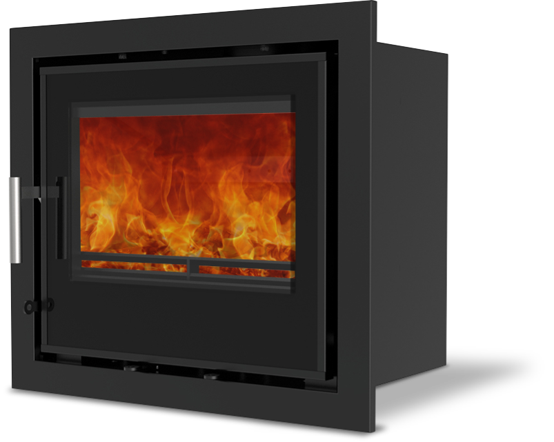 The Lovell C500 multifuel inset stove 7kW Ecodesign ready