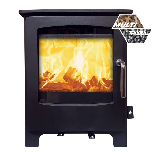 Medium Solway multifuel stove 5kW Ecodesign/ DEFRA approved