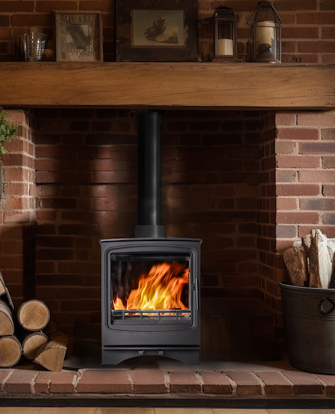 Classic Buddy 4 multifuel stove 4kW EcoDesign / DEFRA approved