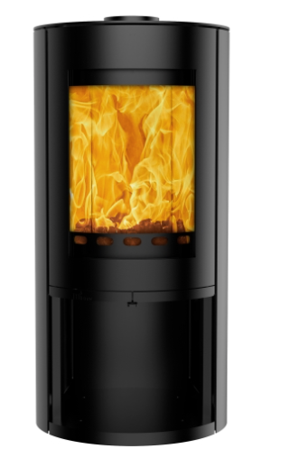 Rondo woodburning stove with log store Ecodesign/ DEFRA approved (Copy)