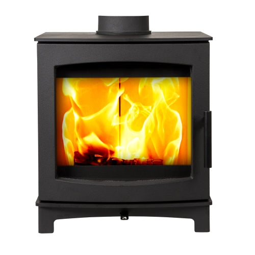 The Small Tinderbox Wood burning stove, 4.9kW - ECODesign 2022, Smoke Control Area Exempt, 82.7% Efficient, A+ Energy Rating, 18% Dust.