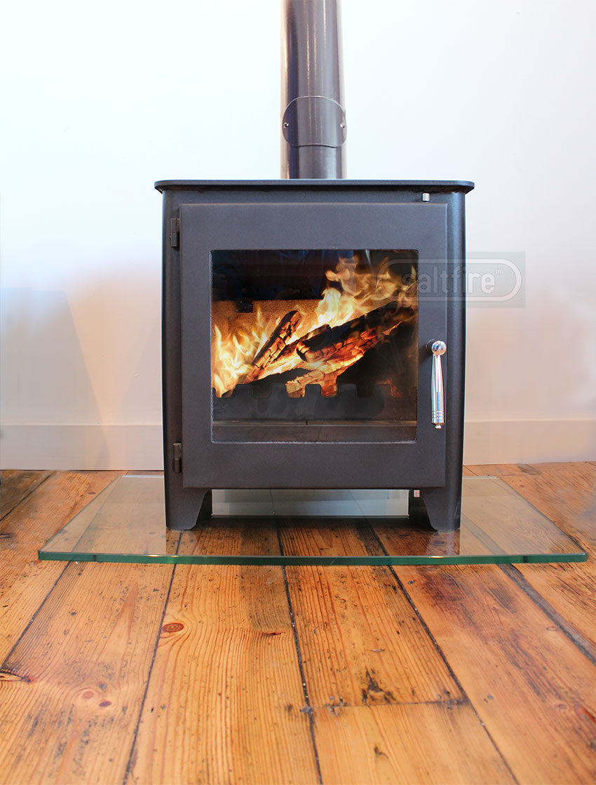 Saltfire ST1 Vision wood burning stove 5kW Eco-Design/DEFRA approved