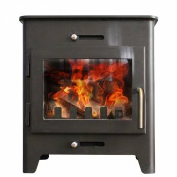 Saltfire ST1 wood burning stove 5kW Eco-Design/DEFRA approved