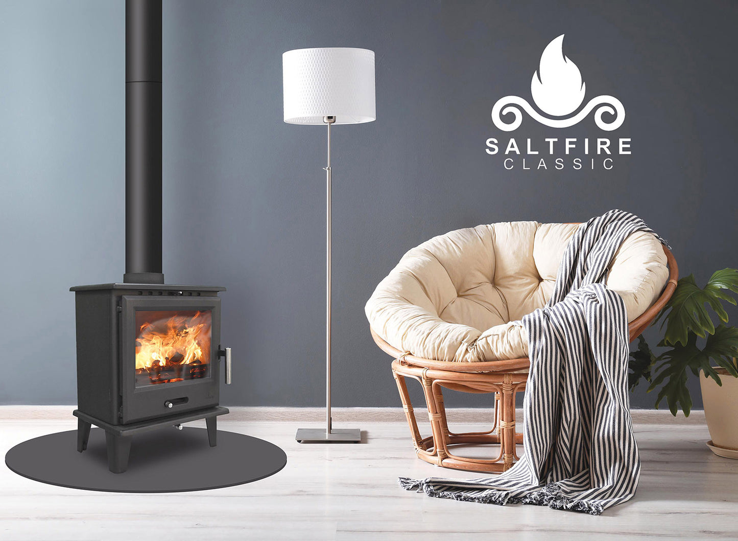The stunning Saltfire Classic will add sophistication to an interior