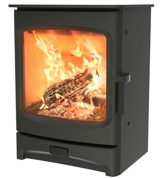 Charnwood Aire 5 wood burning stove has a timeless classic design.