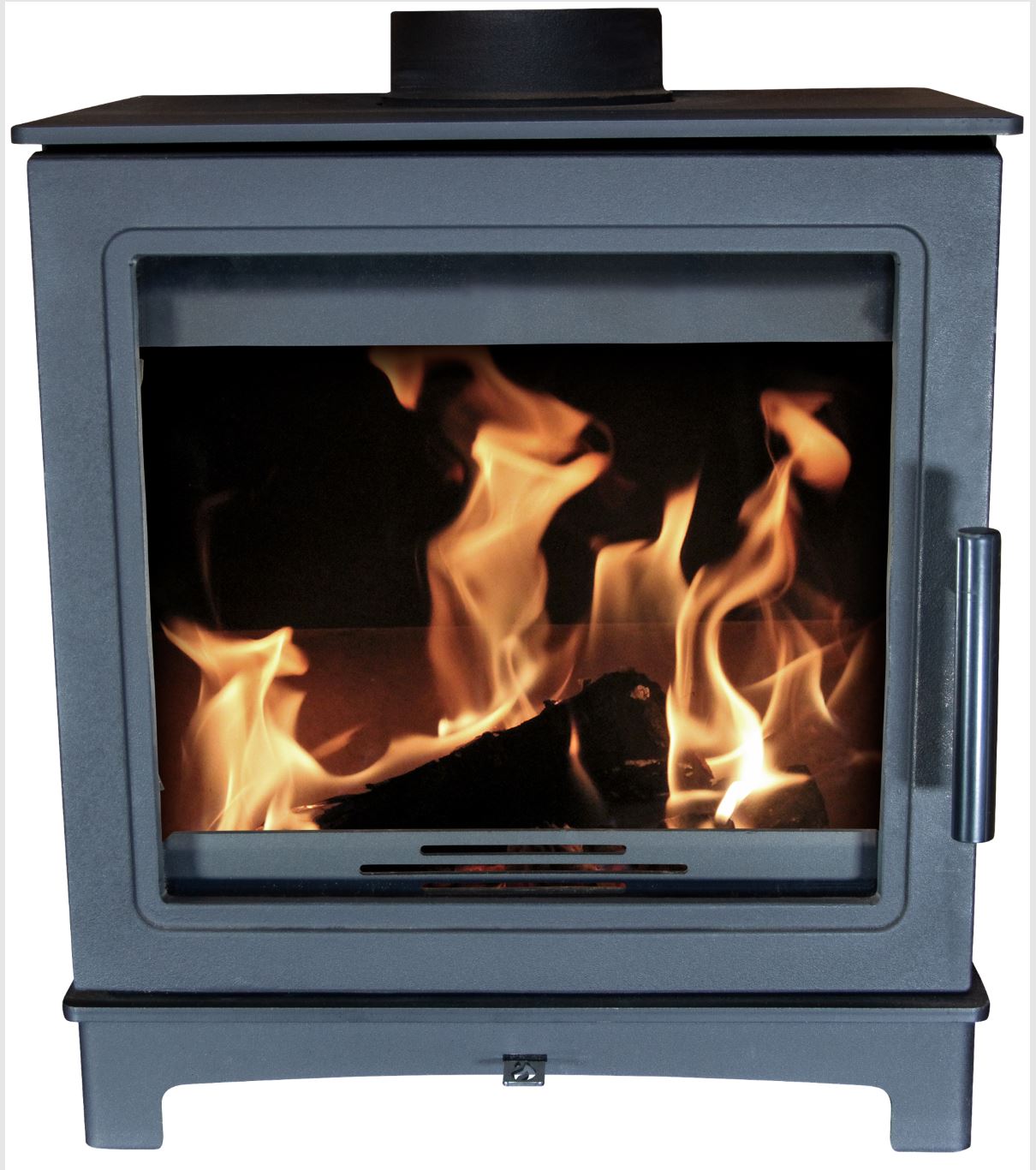 Wood burning stove, 4.9kW - ECODesign 2022, Smoke Control Area Exempt, 82.7% Efficient, A+ Energy Rating, 18% Dust.